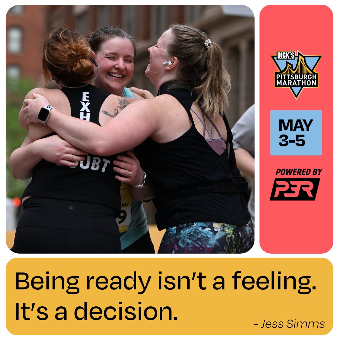 You're seeing this for a reason! Make the decision to be ready. #motivationmonday

#runplaypgh #movepittsburgh #pittsburgh #pgh #runners #poweredbyp3r #p3rmovespgh #running