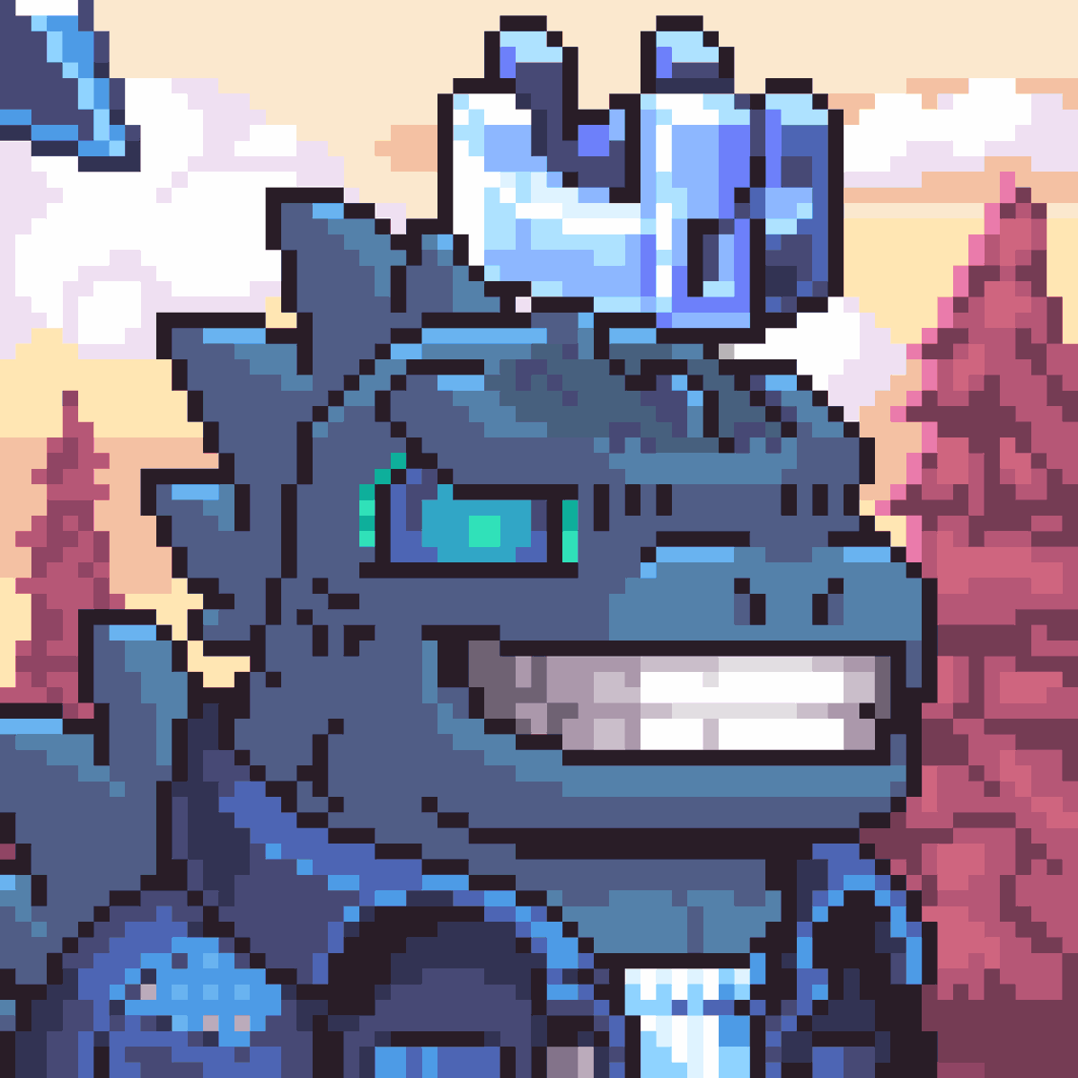 What collection has the best crowns in it? 

Gotta be <a href="/KaijuKingz/">KaijuKingz</a> 
runner up is <a href="/coolcats/">Cool Cats</a>