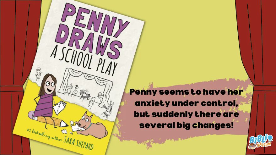 In 'Penny Draws a School Play' @sarabooks beautifully addresses #childhood worries around moving house, #complex_social_dynamics, and #public_speaking. ✨📚 @penguinkids