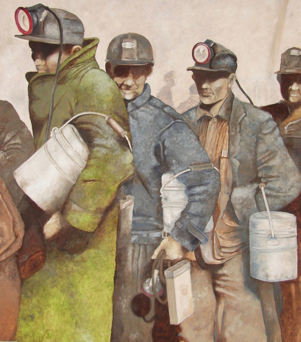 oxfordamerican's tweet photo. Thinking about Elyssa East’s “The Ballad of Harlan County” and the complexities of labor movements and #ProtestBallads on this #MusicMonday #HarlanCounty #Issue93
Paintings by #BobHoward
https://t.co/NgiSIgn9lY https://t.co/Z6r0hfliWT