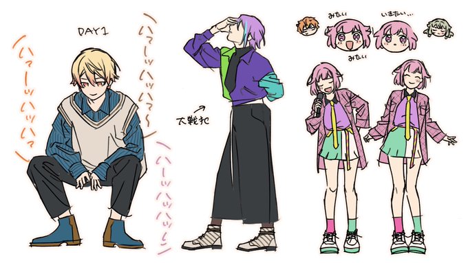 (※キャストとキャラクターを混同視する表現があります) 