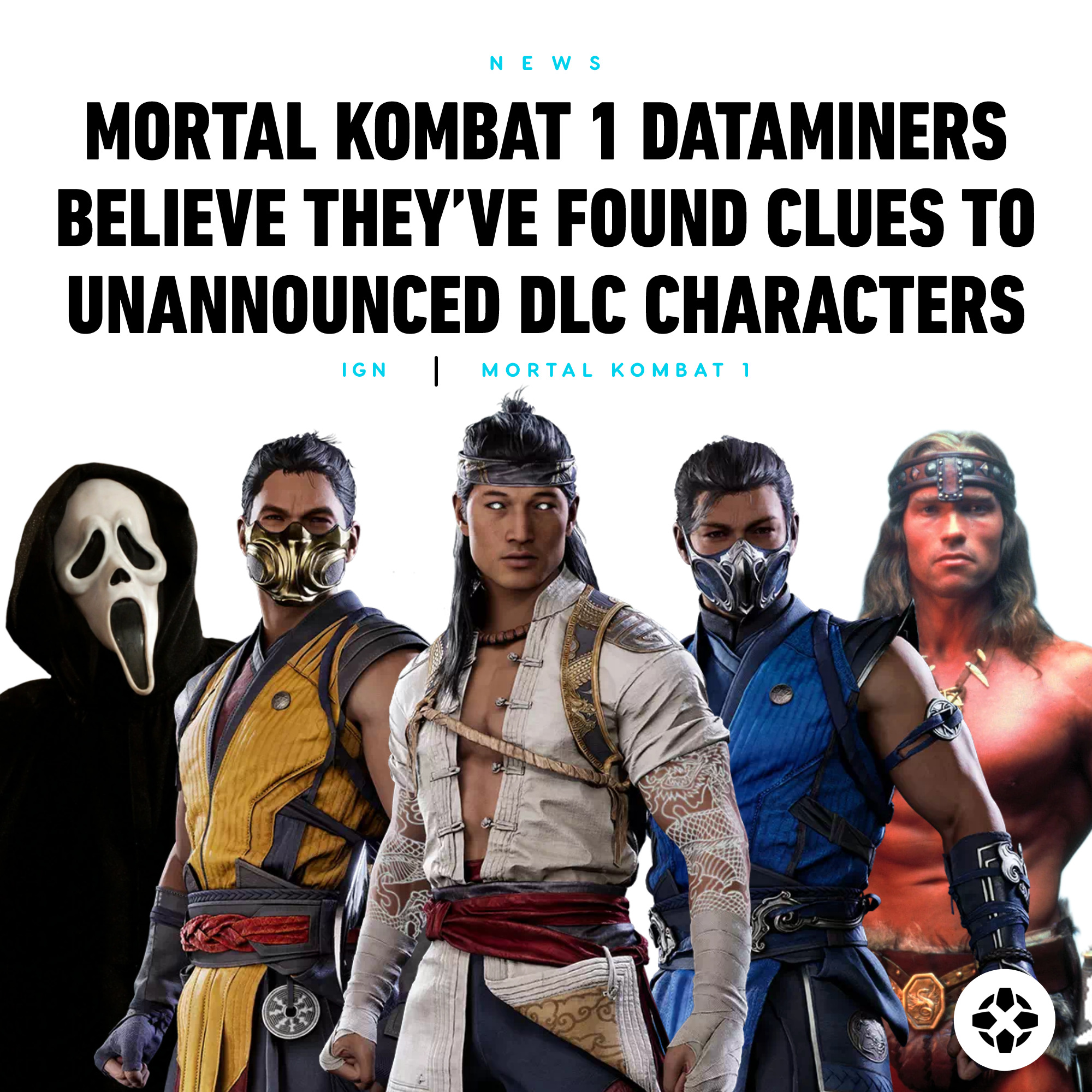 MORTAL KOMBAT 1 - Kombat Pack 2 DLC Characters LEAKED! (Ghostface, T-1000,  Noob Saibot & More) 