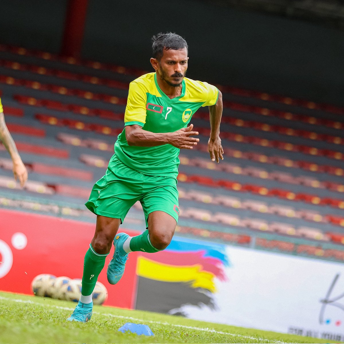 Maziya Sports &amp; RC 💪🏽💚💛🇲🇻
#AFCCup 2023/24

(Photo: Yakey.mv / <a href="/sidibarimv/">sidibarimv</a>)