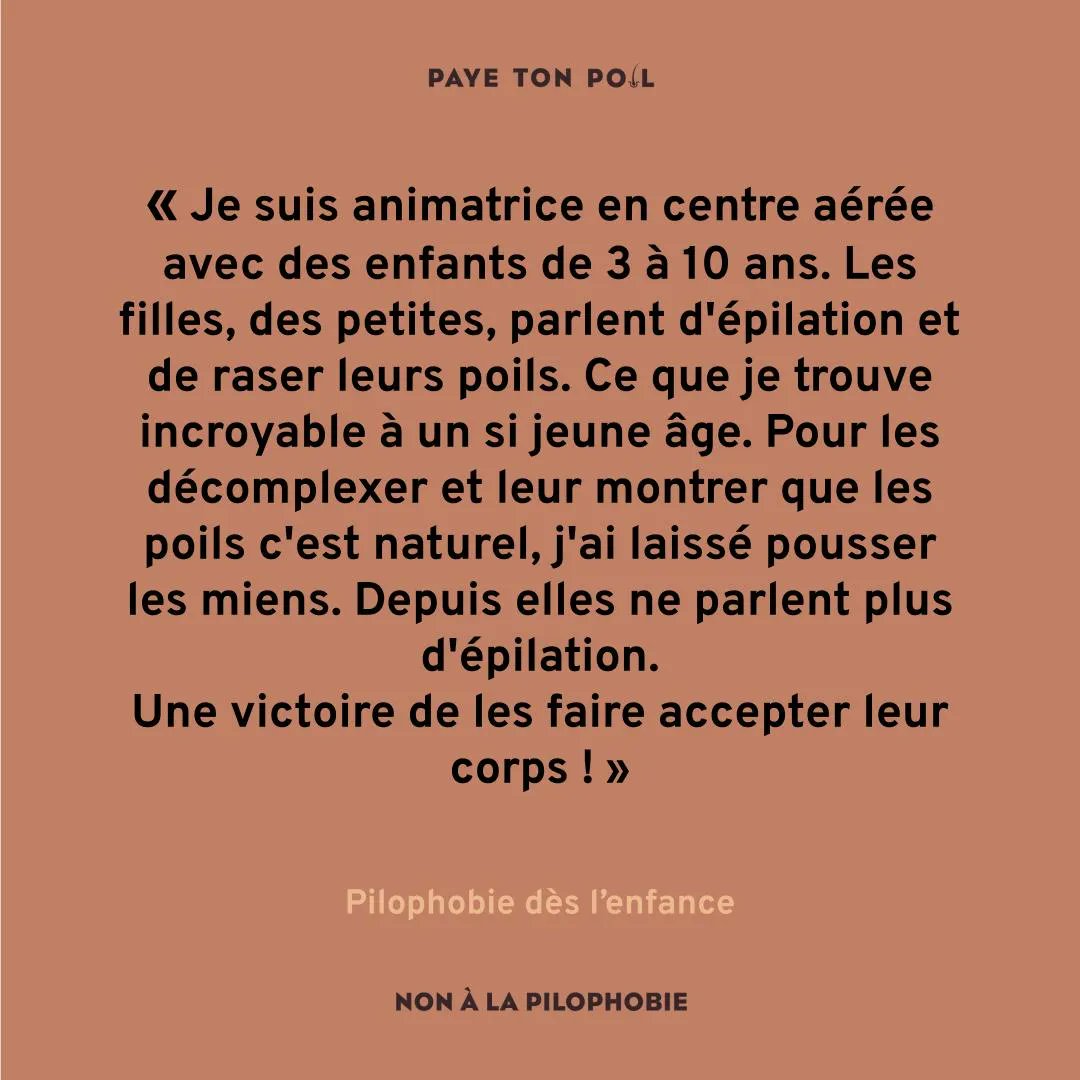 TonPoil's tweet photo. #PayeTonPoil
Pilophobie dès l'enfance

#epilation #pilosite #pilophobie #moncorpsmonchoix #temoignage #bodypositivity #bodyhair #poils #feminisme #emancipation #bodypositive #futureisfemale #thefutureisfeminist #bodyhairdontcare #noshavenoshame #normalizebodyhair https://t.co/kkbfyvgwkB
