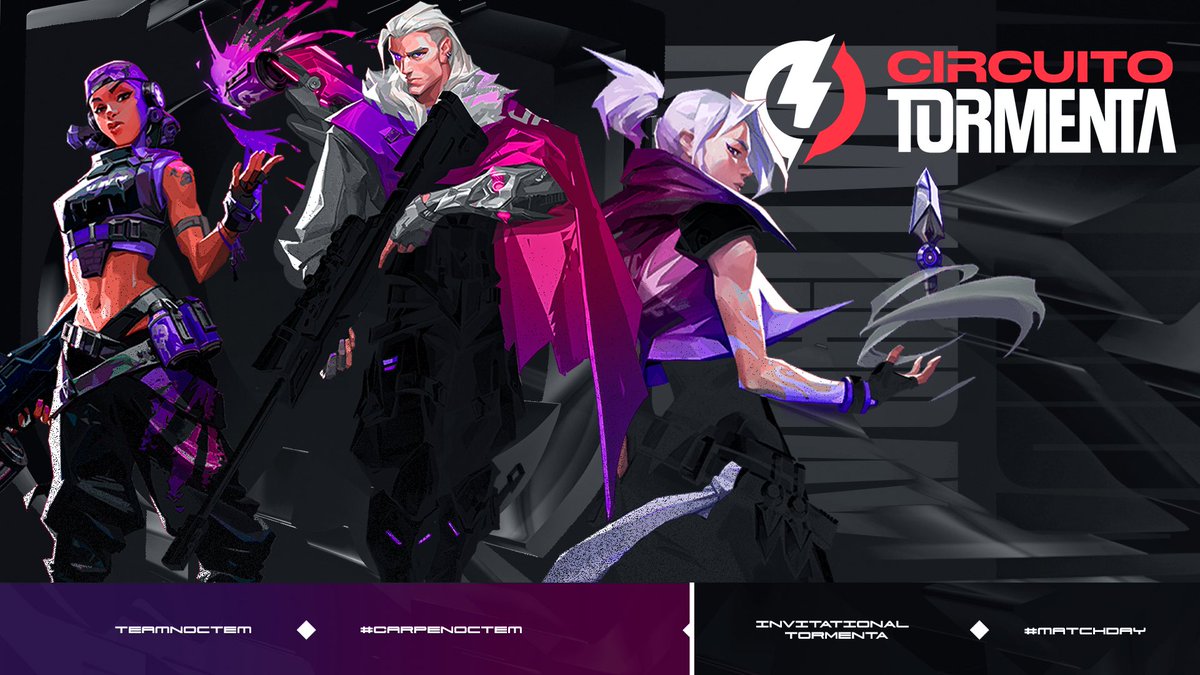 🟣 MATCHDAY 🟣

Nuestros chicos salen hoy a jugar el Q2 del #InvitationalTormentaOpen

⏰ 18:00

🔫 <a href="/0tto100/">Otto💯</a> 
🔫 <a href="/Dani_delrio11/">Delri</a> 
🔫 @castr0fps 
🔫 <a href="/iv2nn_/">Iv2n</a> 
🔫 <a href="/Stew1ie/">Stewie</a> 

#VALORANT