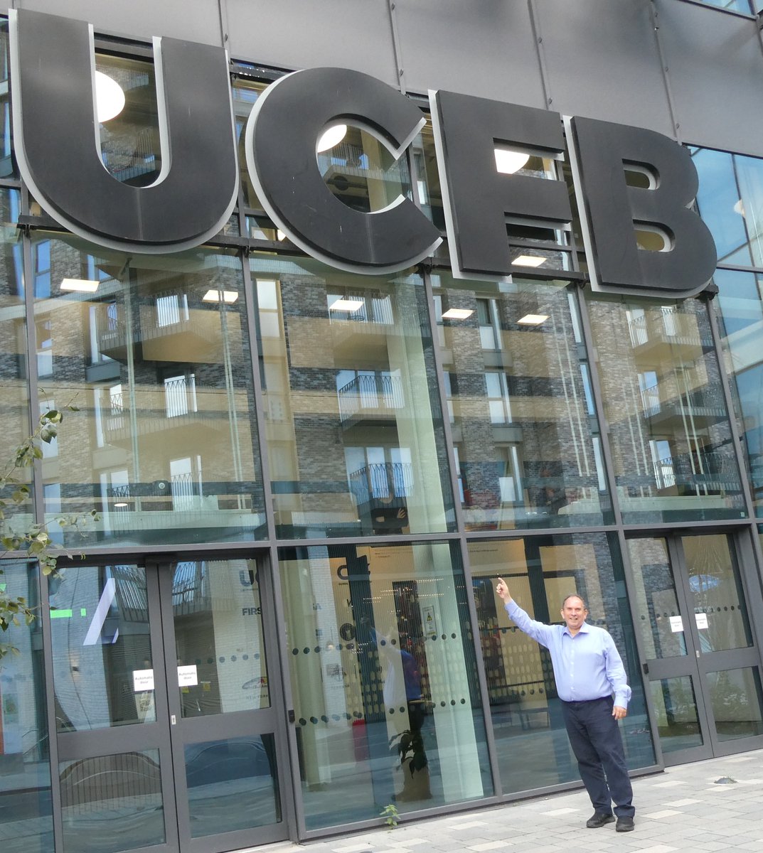 Proud to be the new Programme Leader for Foundation Year <a href="/ucfb/">University Campus of Football Business</a> Wembley - thanks for all the support of students and lecturers on this one.
