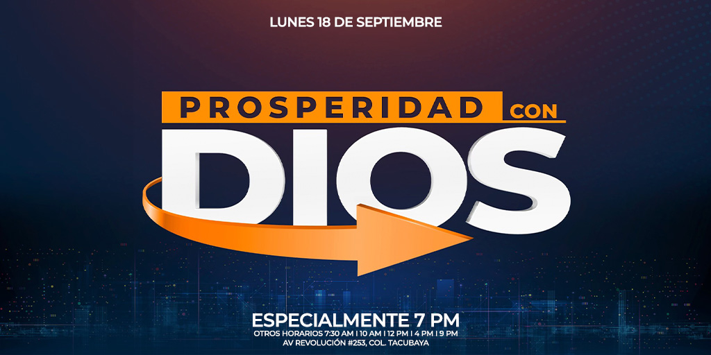 UnivMx's tweet photo. Ven a ser parte de la reunión de Prosperidad con Dios. Ahí aprenderás a dejar las limitaciones atrás por medio del uso de la fe. Esta transformación comienza con la decisión de hacer un pacto con el Creador. 

Te esperamos en la Universal más cercana. 

#Lunes #Prosperidad #Éxito https://t.co/T3bMQEecuE