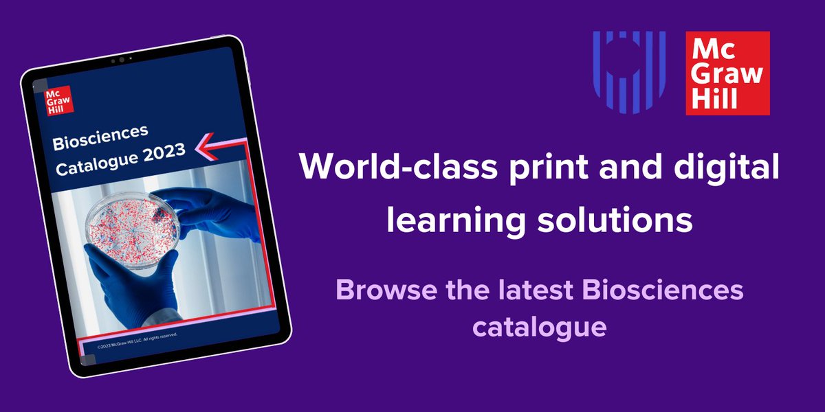 With virtual labs, an interactive dissection tool, and a digital anatomy atlas - not to mention expert-authored texts trusted the world over, we've got you more than covered in Biosciences. Discover a wide range of resources to enhance student experience: bit.ly/3s44PPp