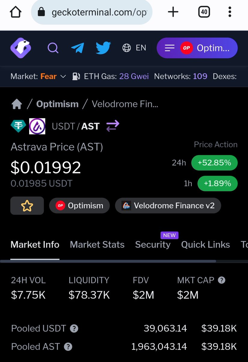 NobleIrons7de's tweet photo. Told everyone to buy $AST #Astrava on this space 

Today it has moved over 50% and this is just the beginning 😊👍

Road to $10m mcap, accumulate more before the end of September. The next 2 months will be beautiful with $AST 

#Optimism #Velodrome #ThenaFi #Solidly https://t.co/2lJATdgi7x