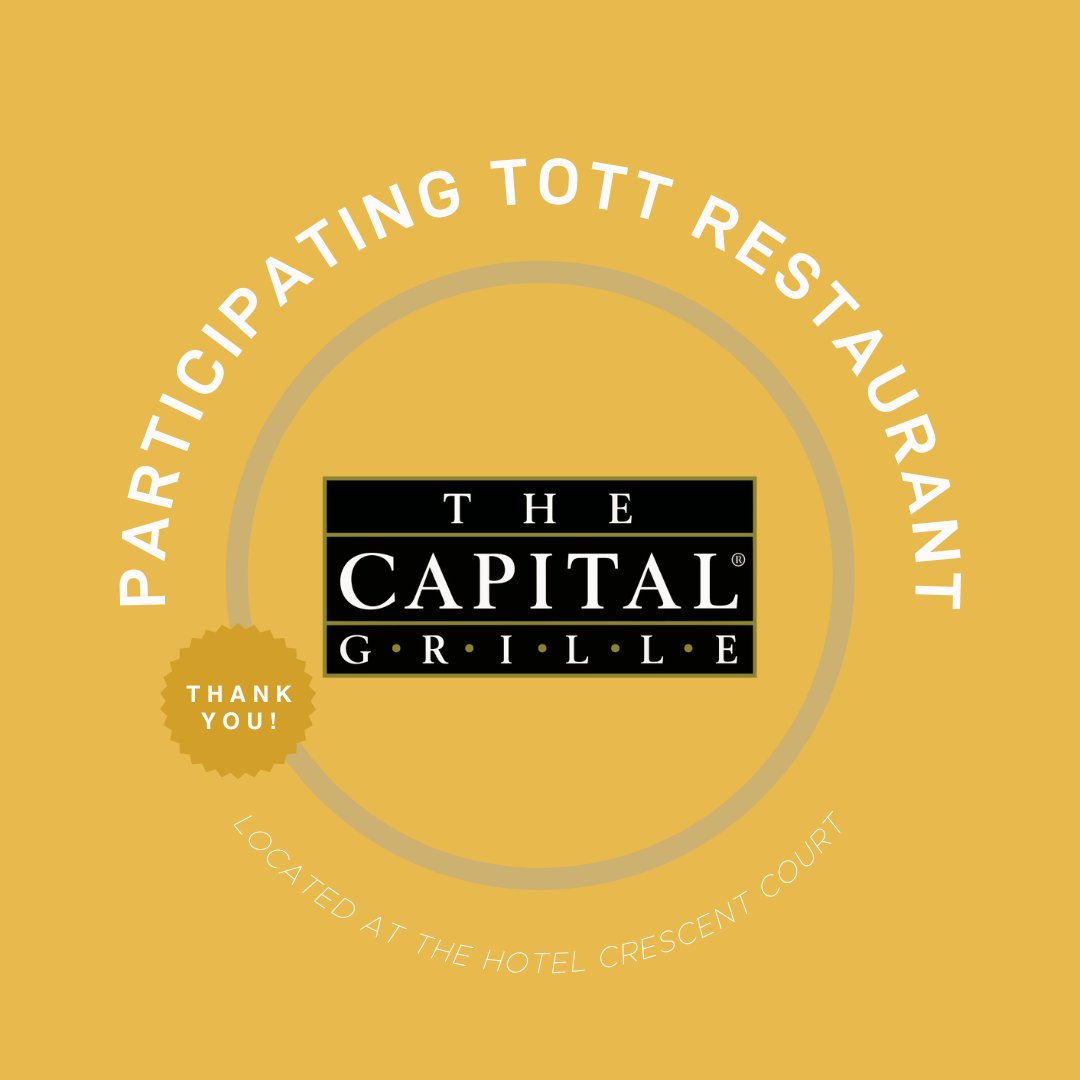 MLineTrolley's tweet image. Experience a refined lunch, dinner, or group dining in the sophisticated comfort of
@TheCapitalGrille at the Crescent Hotel in Dallas, TX.  Try their fare at the Tate of the Trolley – for tickets; mata.org/about/news-eve…… #Foodies #TasteoftheTrolley #BigFun #SupportTheTrolley