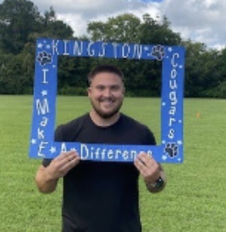 kingston_vb's tweet photo. We love our newest HPE teacher, Ryan Ballard! His team spirit and steadfast support has made a difference from day 1. Thank you for your kindness and willingness to step up every day, Ryan! @KingstonVBCPS @Sarah_AllardVB #IMAD #KeepingUpWithKingston 👍🙌💙 https://t.co/CbzXQUG3Pz
