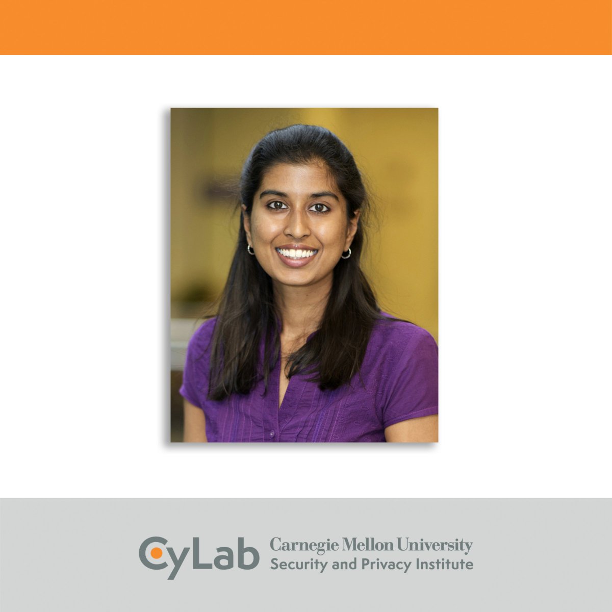CyLab (@cylab) on Twitter photo Congratulations to Electrical and Computer Engineering Assistant Professor Akshitha Sriraman (<a href="/AkshithaSriram1/">Akshitha Sriraman</a>), who has received Intel's 2023 Rising Star Faculty Award. Congratulations to Electrical and Computer Engineering Assistant Professor Akshitha Sriraman (<a href="/AkshithaSriram1/">Akshitha Sriraman</a>), who has received Intel's 2023 Rising Star Faculty Award.