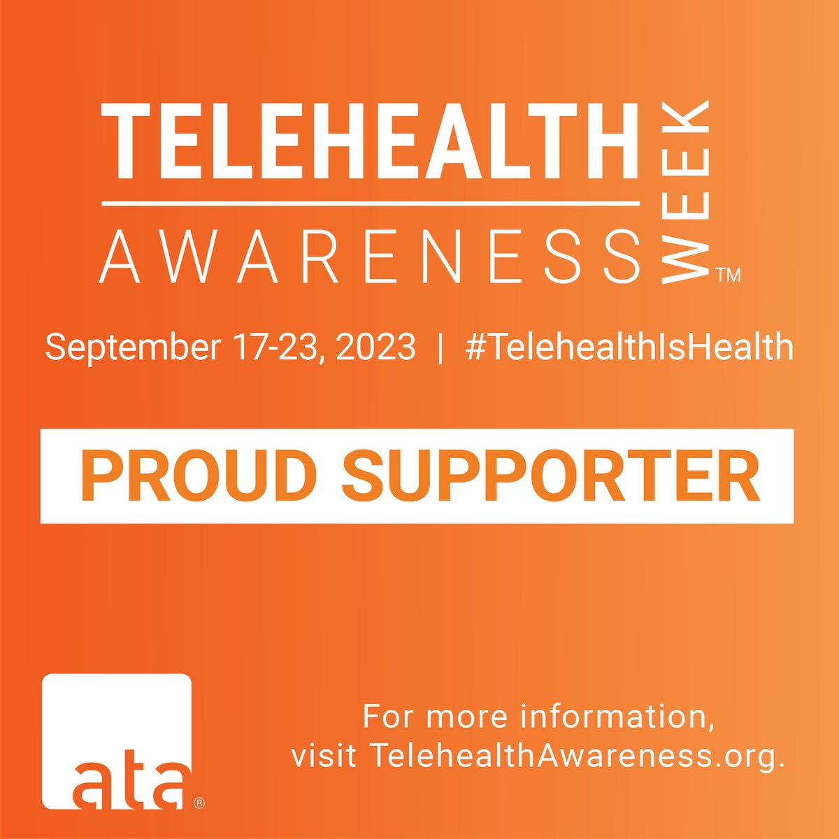 We're joining <a href="/AmericanTelemed/">American Telemed</a> in celebrating #TelehealthAwarenessWeek because #TelehealthIsHealth. With over 4.5 million virtual care encounters, Florence is committed to improving the care experience for patients and providers while increasing access to care.