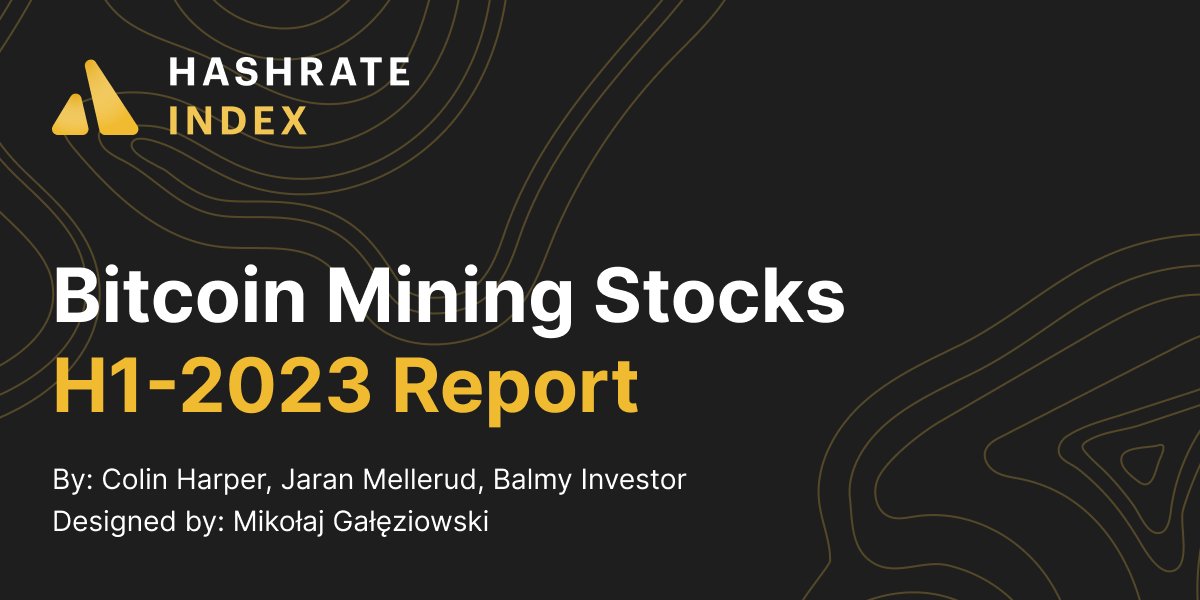 jmellerud's tweet photo. With the next halving upon us, many wonder: will the total number of public #bitcoin miners shrink or swell between the 4th and the 5th halving?

Find out on our H1 Bitcoin Mining Stocks Report. Available to Hashrate Index Premium subs: https://t.co/sEu1N3OgGk https://t.co/VLTXqQGGBD
