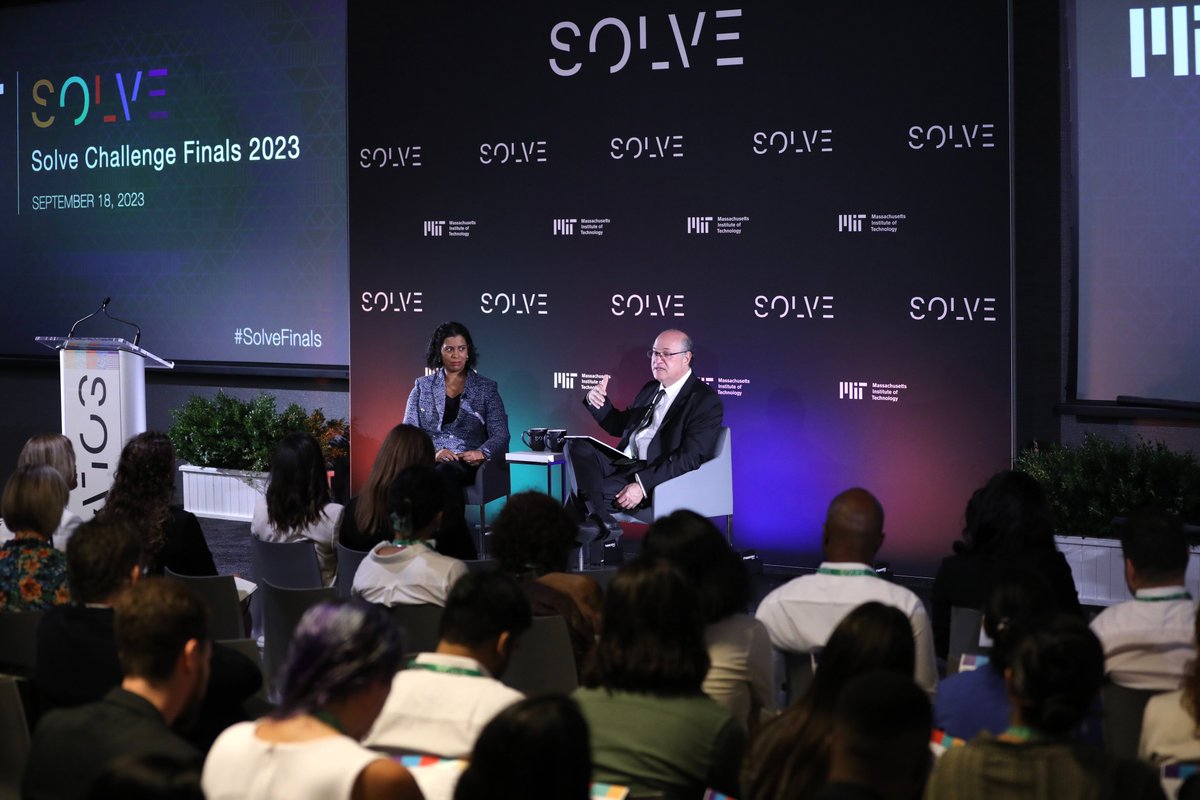 igoldfajn's tweet photo. It was a pleasure to participate in the 2023 @SolveMIT Challenge Finals and meet entrepreneurs harnessing the power of innovation and technology to solve global development challenges. https://t.co/Xl87TH1Eu6