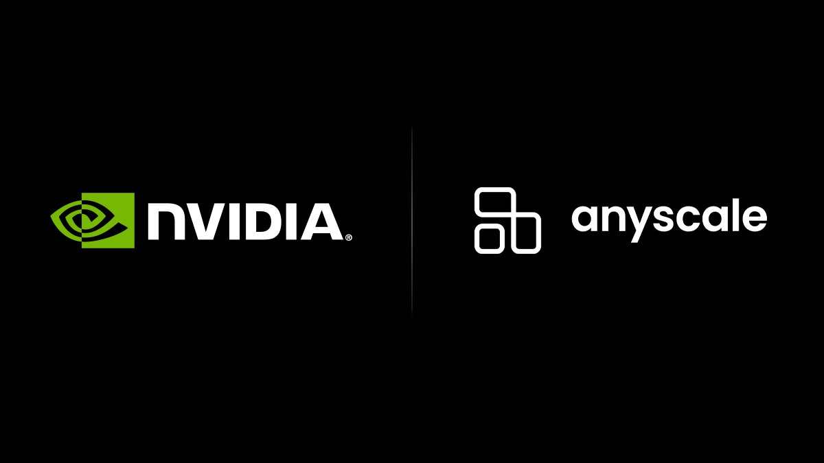 Today at #RaySummit, NVIDIA and @anyscalecompute announced they are partnering to bring NVIDIA AI to Ray open source and the Anyscale Platform, helping developers build, tune, train and scale production #LLMs. Learn more. nvda.ws/3PG8blc