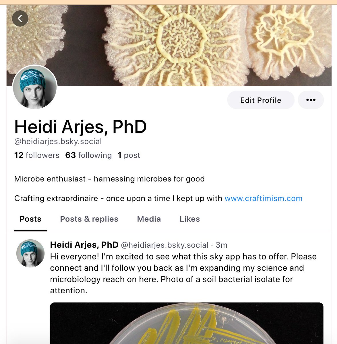 I'm liking it so far! Please find me: 

bsky.app/profile/heidia…