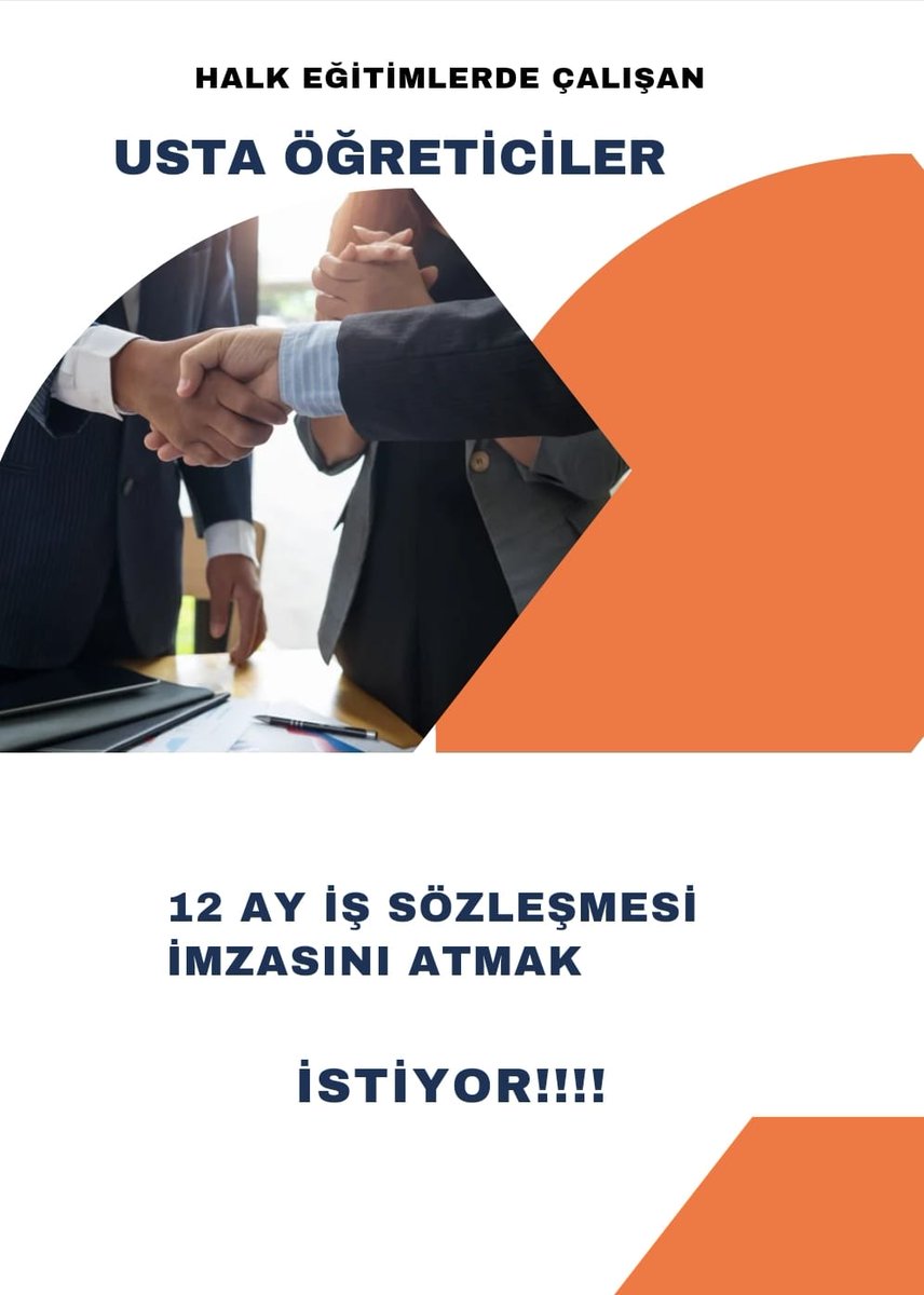 Usta Öğreticiler Tek Yürek... Hakkımızı almadan pes etmeyeceğiz... Statü ve 12 Ay Tam Sigorta İstiyoruz..  #ustaöğreticiyehak <a href="/RTErdogan/">Recep Tayyip Erdoğan</a> <a href="/Yusuf__Tekin/">Yusuf Tekin</a> <a href="/tcbestepe/">T.C. Cumhurbaşkanlığı</a> <a href="/tcmeb/">Millî Eğitim Bakanlığı</a> <a href="/mebhbogm/">MEB Hayat Boyu Öğrenme Genel Müdürlüğü</a> <a href="/Akparti/">AK Parti</a> <a href="/dbdevletbahceli/">Devlet Bahçeli</a> <a href="/EmineErdogan/">Emine Erdoğan</a> <a href="/MhpTbmmGrubu/">MHP TBMM Grubu #MHP</a> <a href="/ezgigozeger/">Ezgi Gözeger</a>