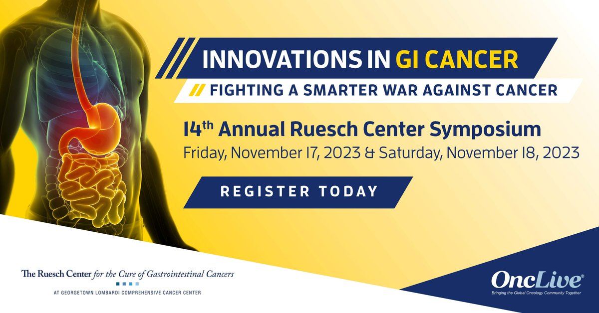 Register today to join us in person as we explore cutting-edge research into the biological basis, epidemiology, prevention, and survivorship care of early-onset (young adult) GI Cancers and provide vital information for clinicians and patients. Learn more bit.ly/Ruesch2023