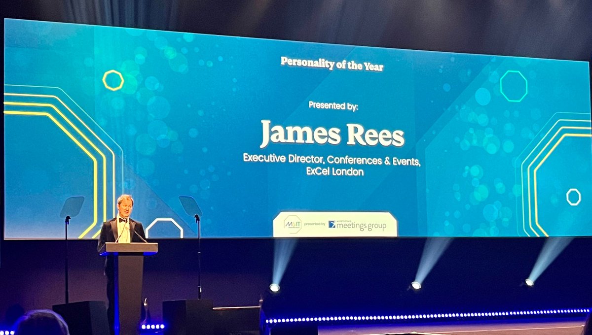 Excel London (@excellondon) on Twitter photo Huge congratulations to all the winners from the recent #MITAwards2023, as well as to all those shortlisted!
Also a special shout out to <a href="/robertkenward/">Robert Kenward (he/him)</a> for winning the Personality of the Year award, sponsored by #ExCeLLondon and presented by <a href="/JamesRExCeL/">James Rees</a>
What a night! Huge congratulations to all the winners from the recent #MITAwards2023, as well as to all those shortlisted!
Also a special shout out to <a href="/robertkenward/">Robert Kenward (he/him)</a> for winning the Personality of the Year award, sponsored by #ExCeLLondon and presented by <a href="/JamesRExCeL/">James Rees</a>
What a night!