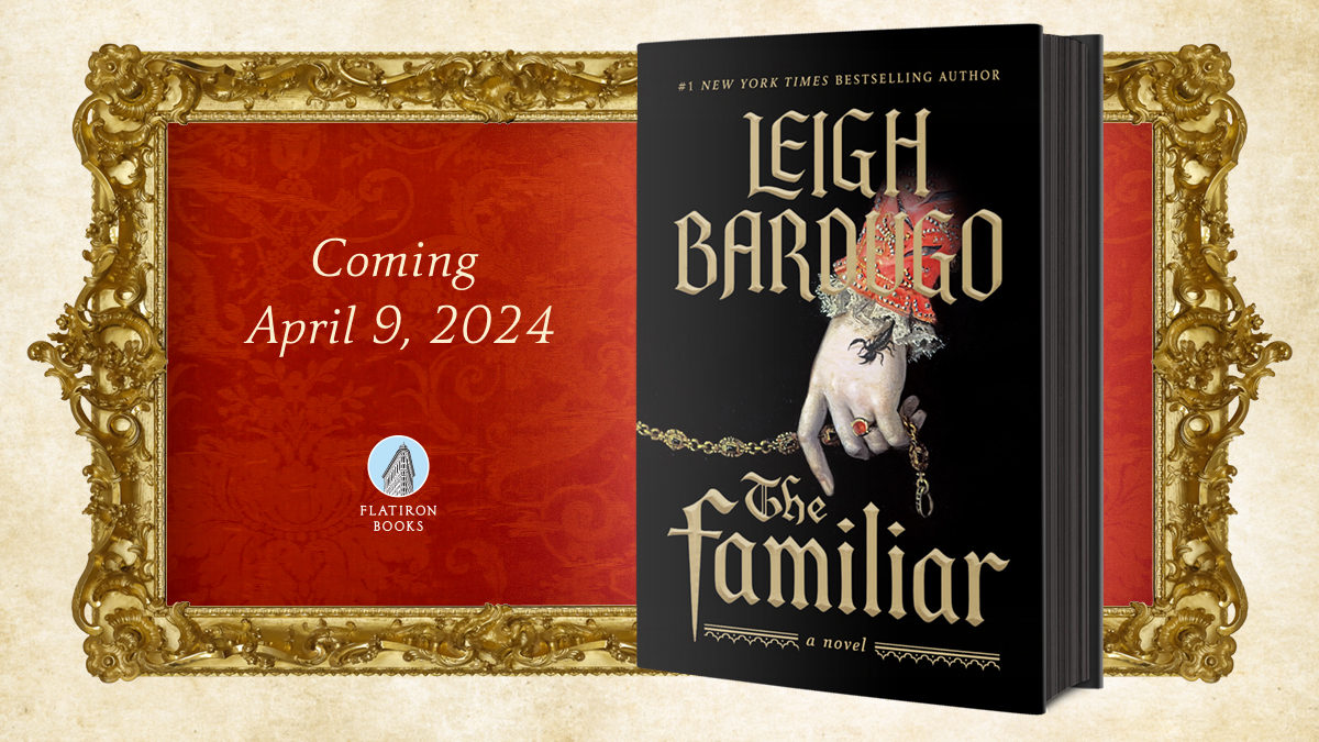 goodreads's tweet photo. Bestselling author Leigh Bardugo’s new book, ‘The Familiar,’ hits U.S. shelves next April from @flatironbooks! To celebrate, we’re excited to reveal the cover to this novel that blends history and fantasy. Add it to your WTR shelf!

https://t.co/CIBmJqkp7J https://t.co/FrRn6TavBT