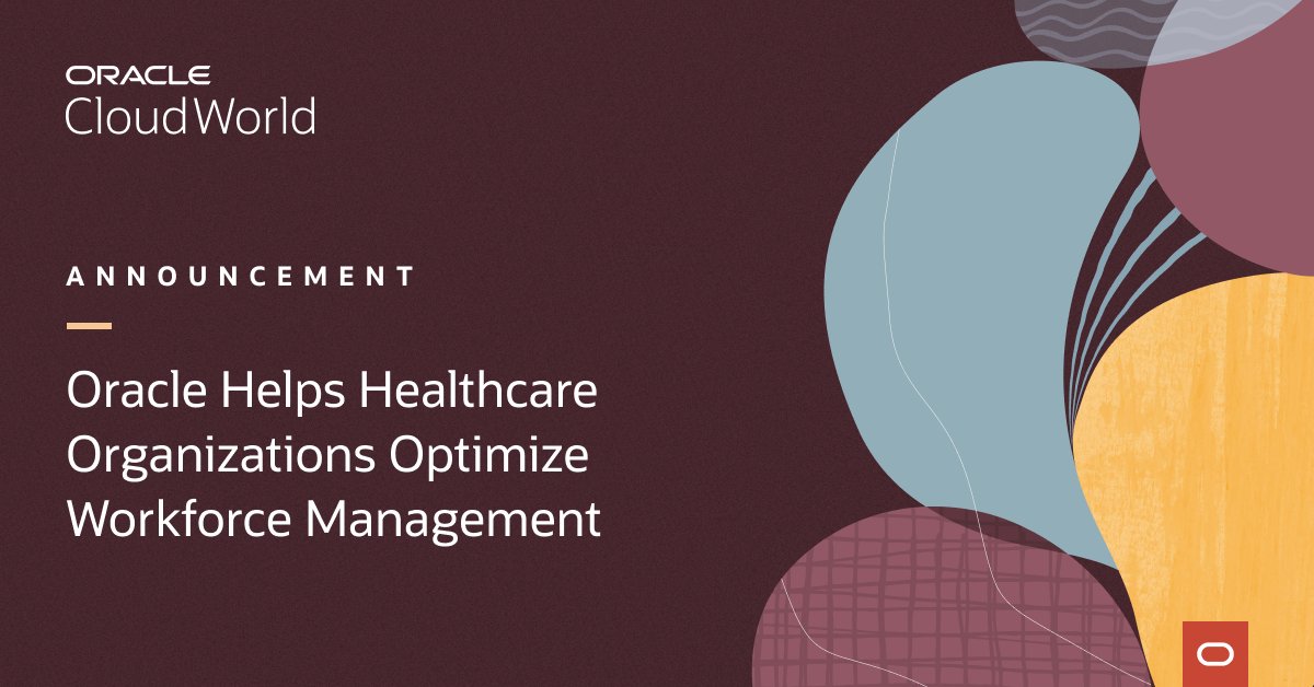 akshay_linux's tweet image. Oracle&apos;s new Workforce Scheduling and Labor Optimization helps #HR leaders in the healthcare industry manage complex scheduling needs, empower staff, improve retention, and prioritize patient care: social.ora.cl/6014PCDy4 #CloudWorld