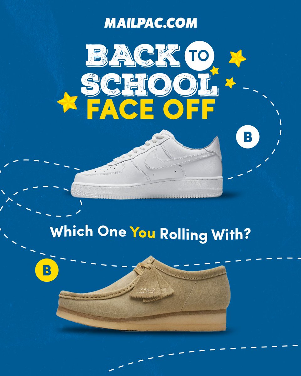 Which of these are you choosing for school?

Sign up with us and select the option to get your packages delivered to an address of your choice.

Click the link in our bio to sign up so you can start shipping with Mailpac

#Mailpac #OnlineShopping