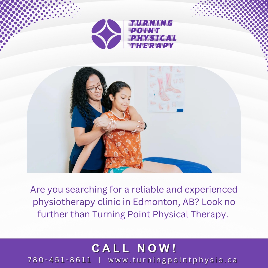 Discover the #TurningPointDifference 🌟 where personalized care meets transformative results! 💪 

#PhysicalTherapyExperts #EdmontonAB 

💌 turningpointphysio@gmail.com