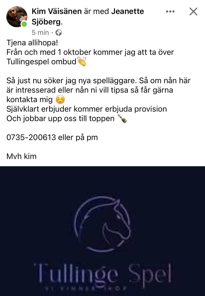 emilrnilsson's tweet photo. Lycka till Kim och Jeanette.
RT skulle vara underbart för dessa människor. 🙏 https://t.co/Vr47fbnIgp
