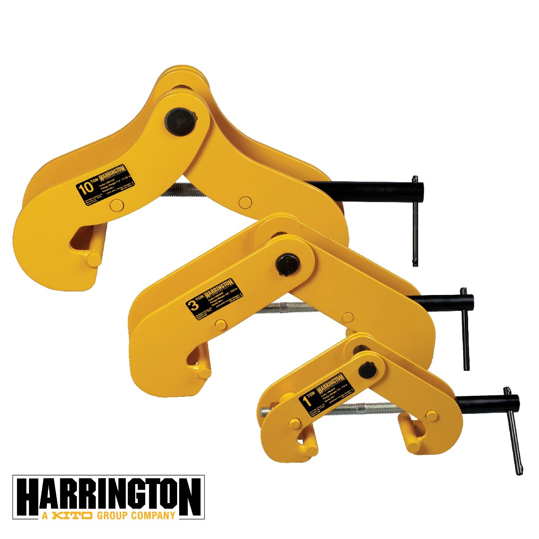 Combining safety and functionality, our UBC features a broad adjustable-jaw opening and a convenient left- and right-hand clamp screw for rapid and effective operation. 

#MaterialHandling #LiftingEquipment #Manufacturing #HandChainHoist #ElectricHoist #BelowTheHook