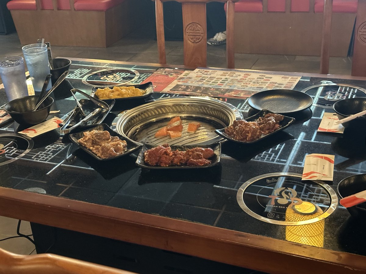 BLAengineers's tweet photo. There's nothing like a full belly to warm you up as the weather starts to cool, so we're sharing some pictures of last week's BLA lunch outing to Top Korean BBQ &amp; Hot Pot in Sandy Springs! https://t.co/BhBqQjOl6c