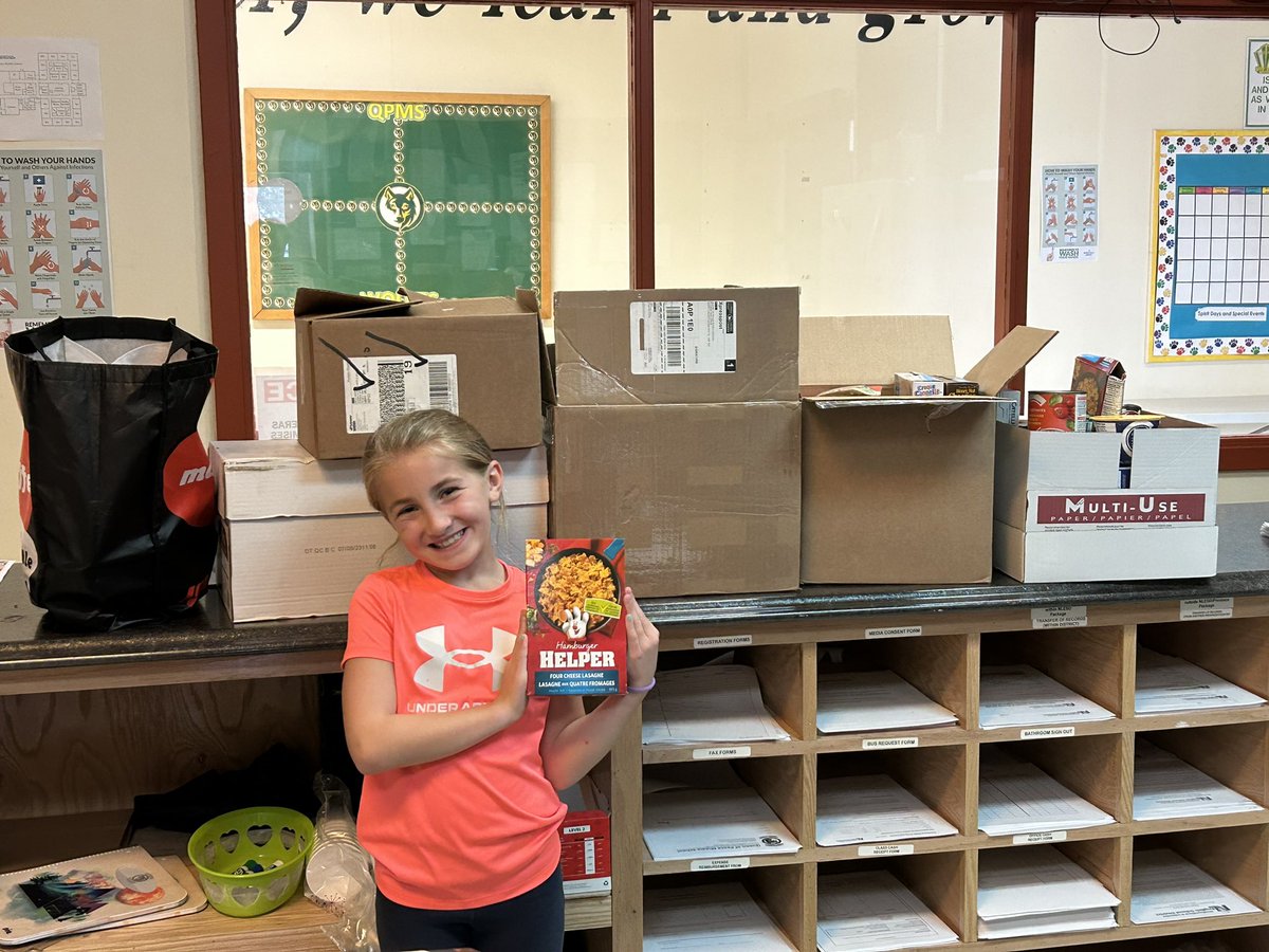 Vicki Urquhart (@mrsvurquhart) on Twitter photo Hereās Brooke Mullaly from 402 showing off just some of our many donations from the generous families of Queen of Peace Middle School during the Food Drive we held last week. <a href="/QPMSchool/">QPMS School</a> Hereās Brooke Mullaly from 402 showing off just some of our many donations from the generous families of Queen of Peace Middle School during the Food Drive we held last week. <a href="/QPMSchool/">QPMS School</a>