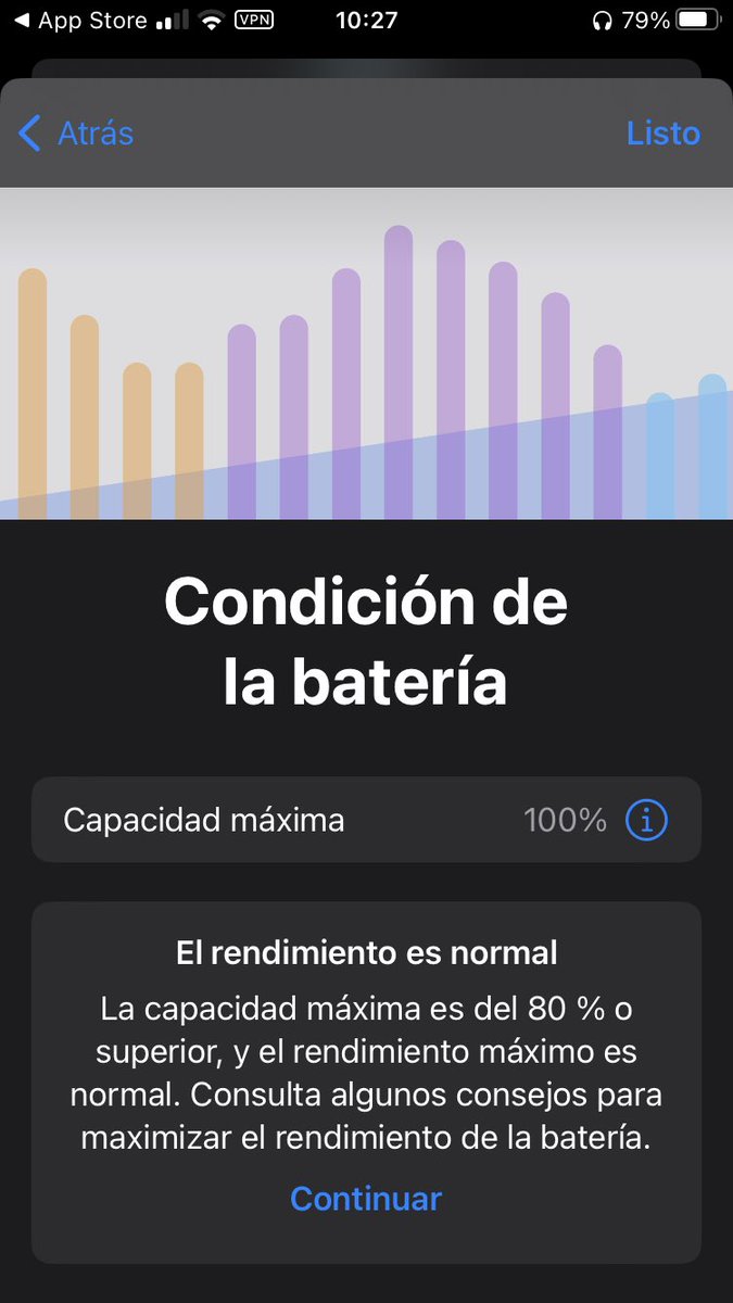 bby_darkKitty's tweet photo. Me está matando ese drenaje excesivo de la batería 😭 😭 😭  y todo después de la actualización a IOS 16.7 https://t.co/64LG9oIRWK