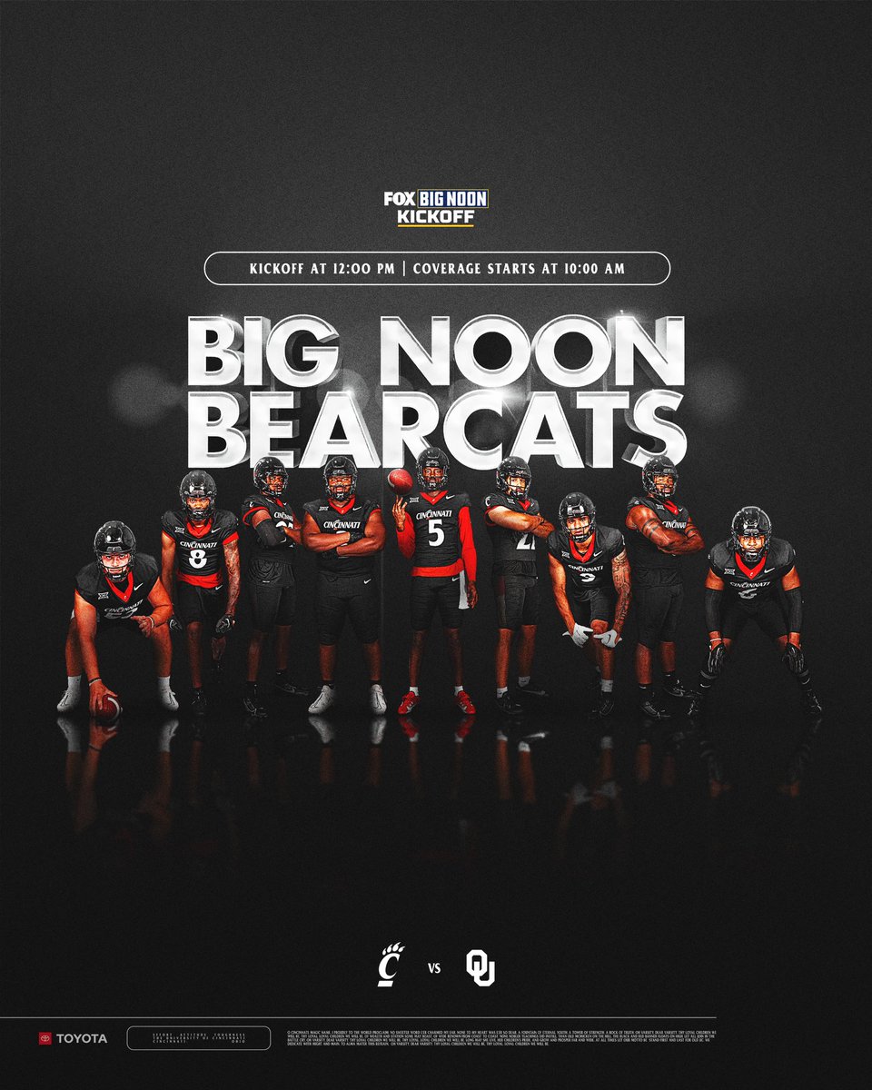 Cincinnati Football tweet media