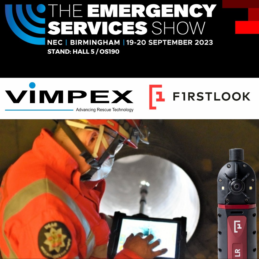 FirstLook360's tweet photo. The @emergencyukshow starts bright and early tomorrow at 9am. Make sure to drop by the @vimpexltd stand in Hall 5 / OS190 and have the team demonstrate the #FL360 Long Range Search Camera system.
#USAR #SARAID #UKISAR #searchcamera #searchandrescuecamera #FirstLook360 #FIRSTLOOK https://t.co/P5zXTtRg40