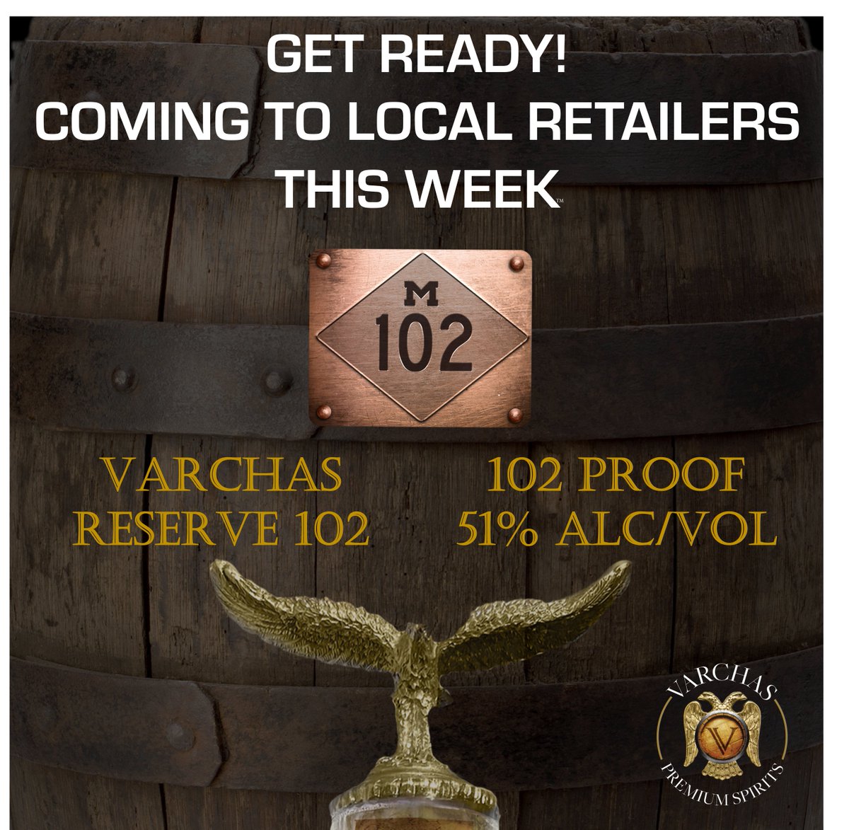 ShankarDistillr's tweet image. Get ready for an extraordinary week ahead! Thrilled to announce the launch of Varchas Reserve 102 Straight Bourbon Whiskey. Thursday, Sept 21, 2023.  This masterpiece is crafted with dedication and tradition.

Thursday local retailers. It's time to savor the exceptional! #Varchas