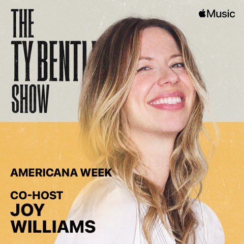 So much fun is on the way as I’m co-hosting the @TyBentli show this week on @AppleMusic! We had some great chats and got to dive into some of my favorite #AmericanaFest picks. Tune in live at 12p CT or catch it on demand later this afternoon. apple.co/Ty