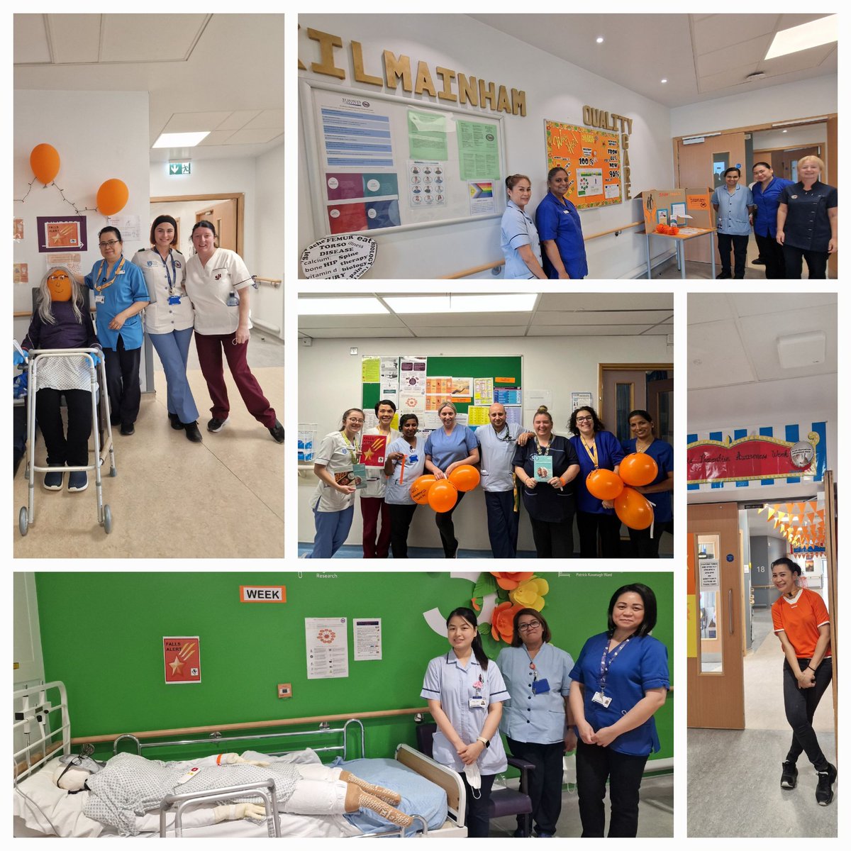 MISA wards and Mercers showcasing their creative side #FallsEducation along with local  #Fallsinitiatives 
#FallsAwarenessWeek 2023
#Patientfirst #fallsprevention 
#qualitycare