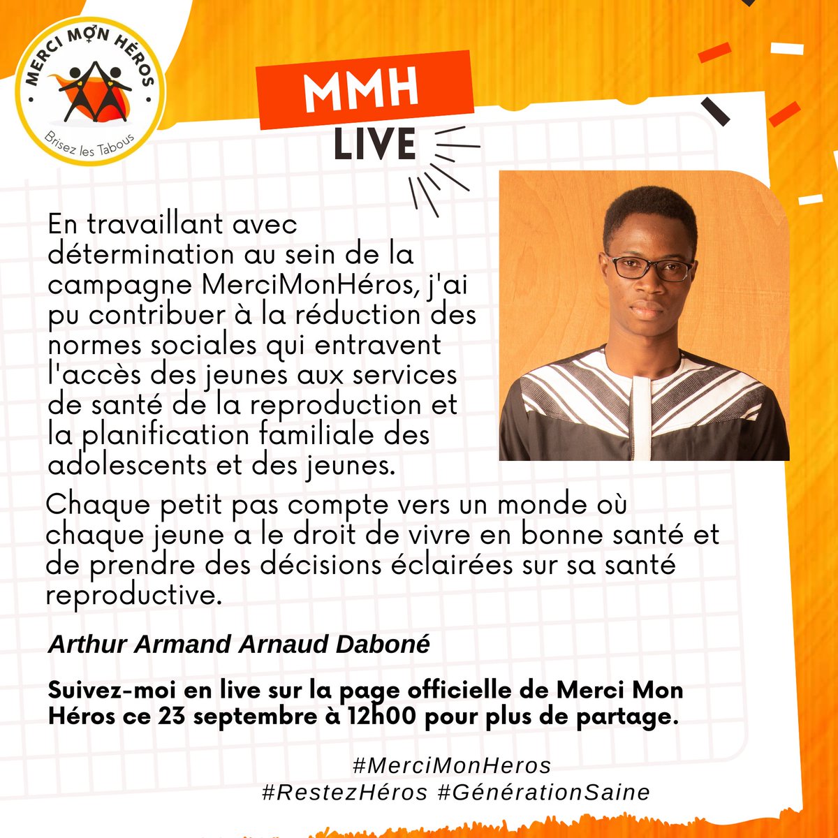 Merci Mon Héros tweet media