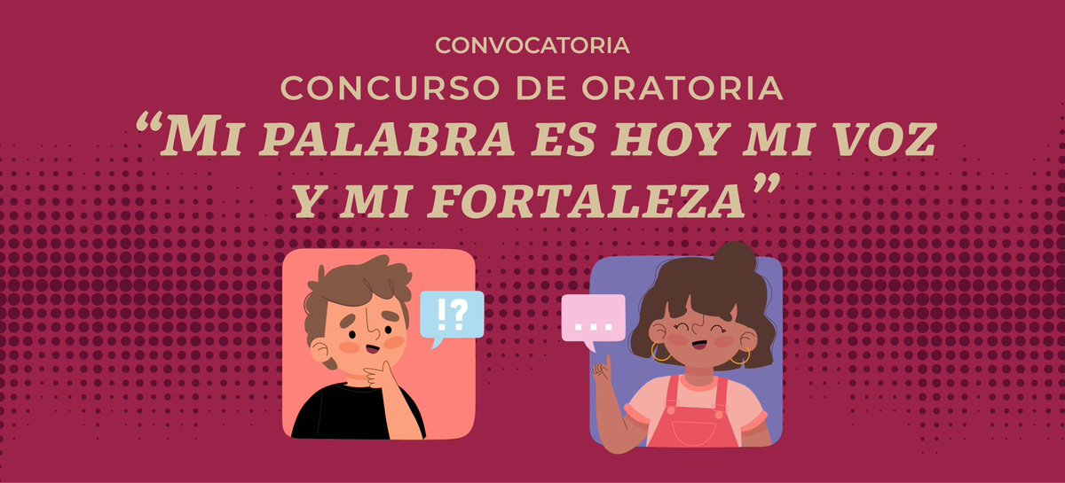 Convocamos a alumnas y alumnos 👦🏻👧🏻 de primarias generales, indígenas y secundarias en sus tres modalidades pertenecientes a la SEPH a participar en el concurso de oratoria “Mi palabra es hoy mi voz y mi fortaleza” 

📲 Conoce más: 
seph.gob.mx/vistas/archivo…

#PrimeroLaEducación