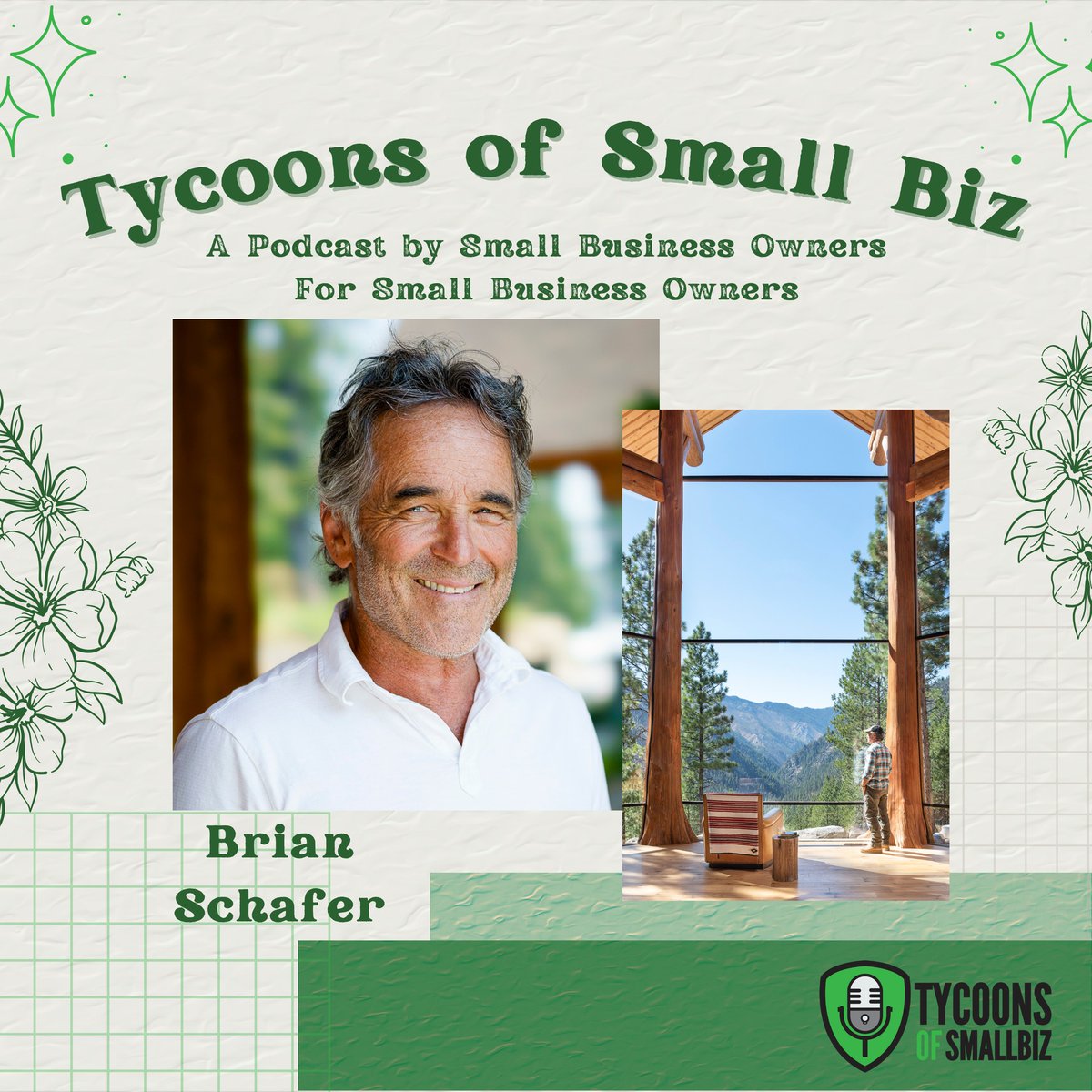 Bschafer2020's tweet photo. Thank you to Tycoons of Small Biz for having me on their podcast! 

Listen here:
https://t.co/jscwuG69fj

https://t.co/Qrb7QWGdOn

https://t.co/9XbM2wkq1O https://t.co/Q2V9WwukJF