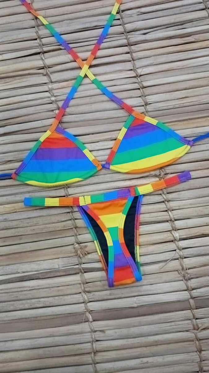 Biquínis Marquinha de FITA.👙
P ao G
Qualquer dúvida chama na DM!