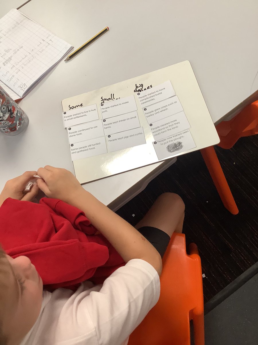 westheathprim's tweet photo. #WHPSClass7 using historical enquiry to analyse changes between the mesolithic and neolithic times in the stone age era. We were looking at changes in farming people's way of life.
#WHPSHistory https://t.co/hwpk5d1HhT