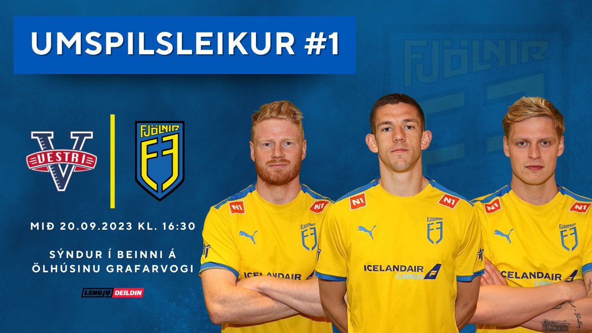 ROAD TO LAUGARDALSVÖLLUR! 🤩

Stuðningsfólk hittist á Ölhúsinu kl. 16:00 og horfir á fyrri leik umspilsins!

-FRÍTT INN
-FRÍAR grillaðar pulsur
-Fjölnistilboð á drykkjum
-Sérstakt TREYJULOTTÓ (dregið í hálfleik)
-Mæta í Fjölnistreyjum

<a href="/gulathruman/">Gula Þruman</a> <a href="/footballiceland/">Knattspyrnusambandið</a> <a href="/Fotboltinet/">Fótbolti.net</a>