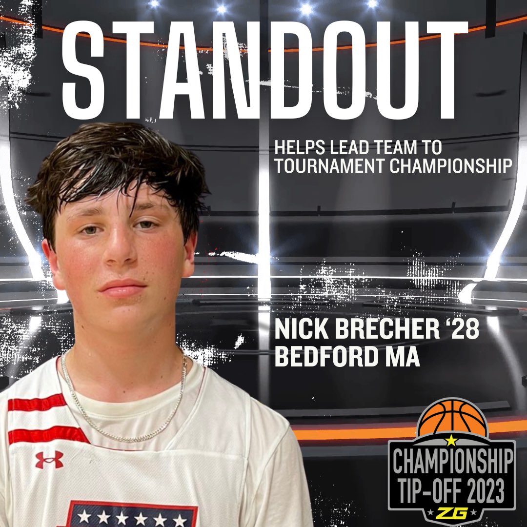 NEElite_Vault's tweet photo. 2028’s Nick Brecher from Bedford was fantastic, helping to lead his team (coached @DylanP_Coach) to tournament finals to start the weekend @ZeroGravityBB #FallTipOff. Nick continues to be one of our most consistently improved prospects! https://t.co/nyoeeNO5xB