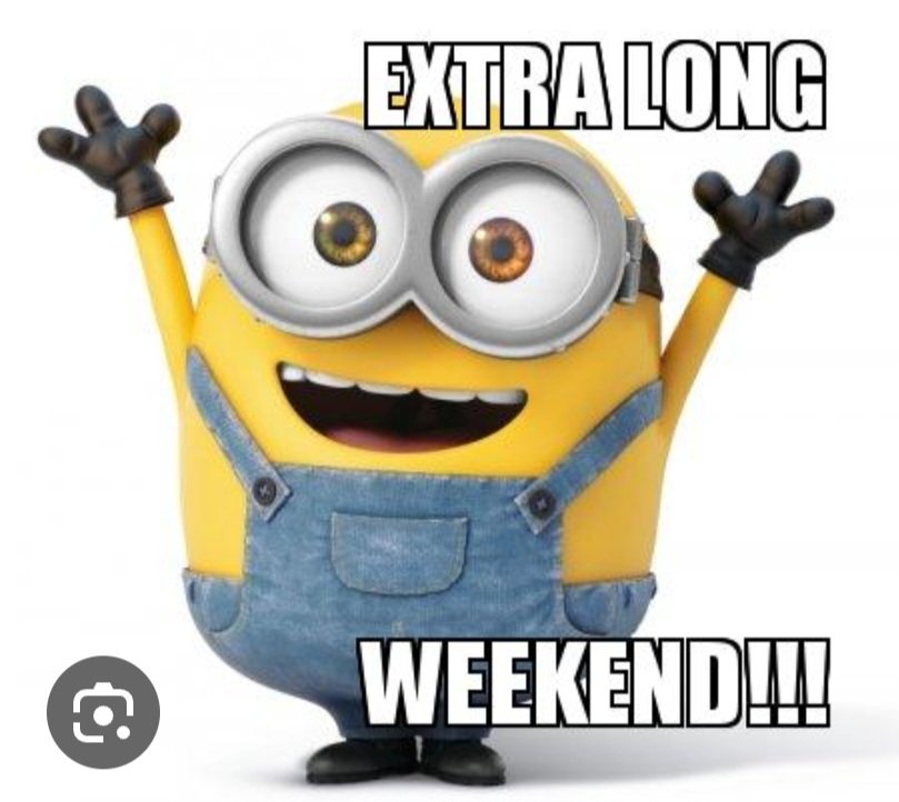 Remember it's the looooooonnnng NLC autumn weekend coming up. Schools will be closed Friday 22nd &amp; Monday 25th September.