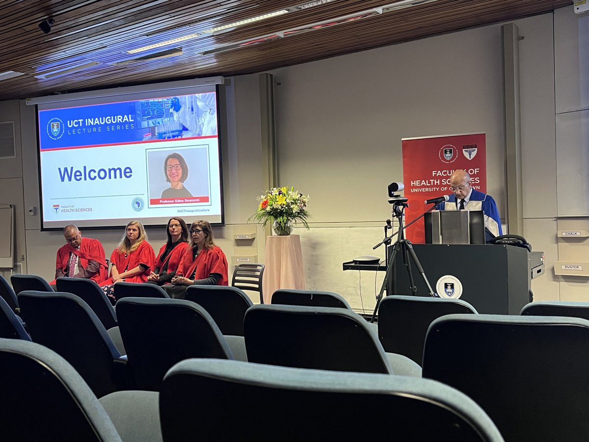 frissiano's tweet image. #UCTInauguralLecture by Professor Edina Sinanovic from Health Economics @UCTHealthSci @UCT_SPH