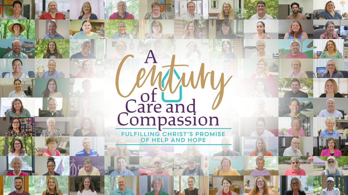 Catholic Charities is excited to be celebrating 100 years of providing help and hope to the communities we serve. For more information, visit catholiccharitiesdm.org/100years.