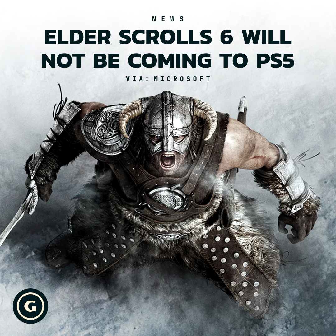 GameSpot's tweet photo. Microsoft paid $7.5 billion to buy ZeniMax, so it's no big surprise that it would prioritize its own console platform. https://t.co/PLfLrDd5U7