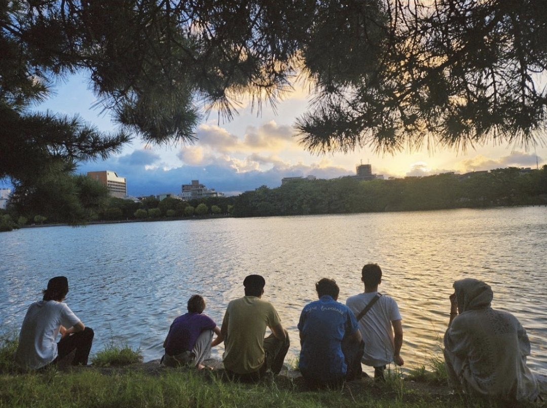 Gazing at the endless blue sky of Fukuoka, alongside my incredible members, I can't help but feel an overwhelming sense of gratitude and wonder.